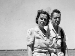 Marie and Irv at the Lake 1940